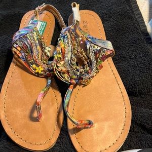 Colorful sandals